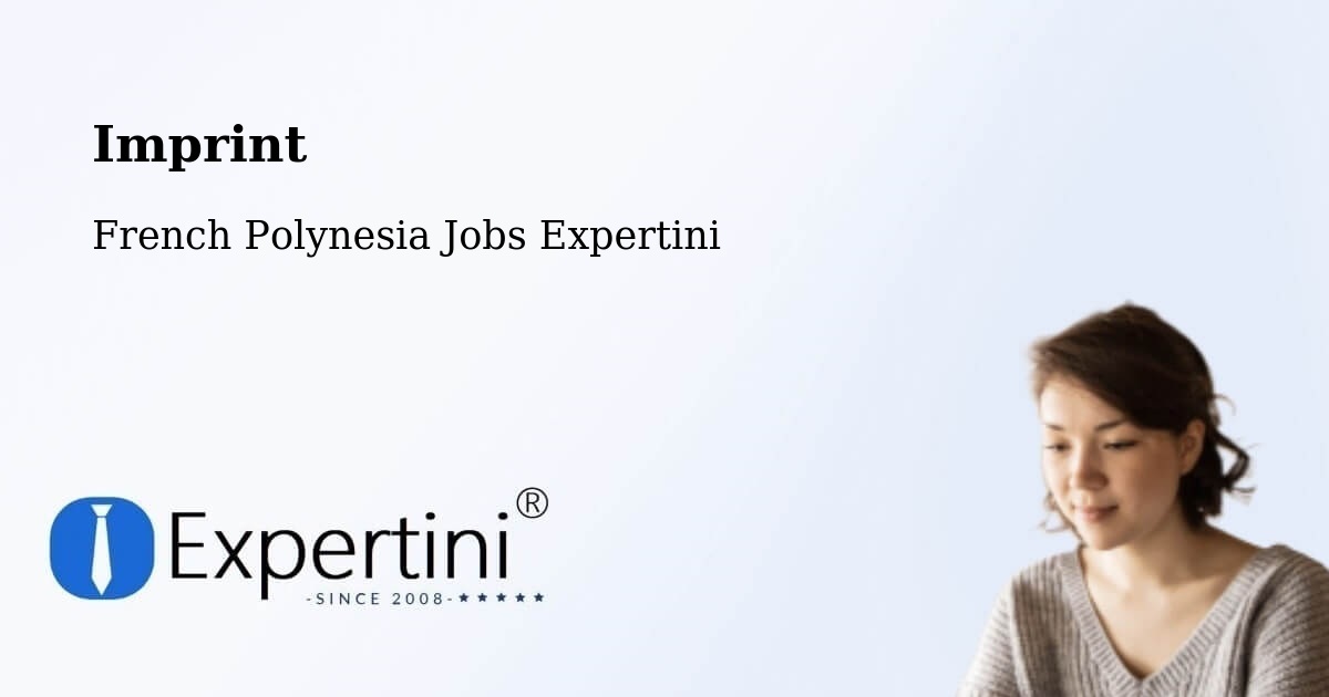 Imprint – Paea - French Polynesia Jobs Expertini